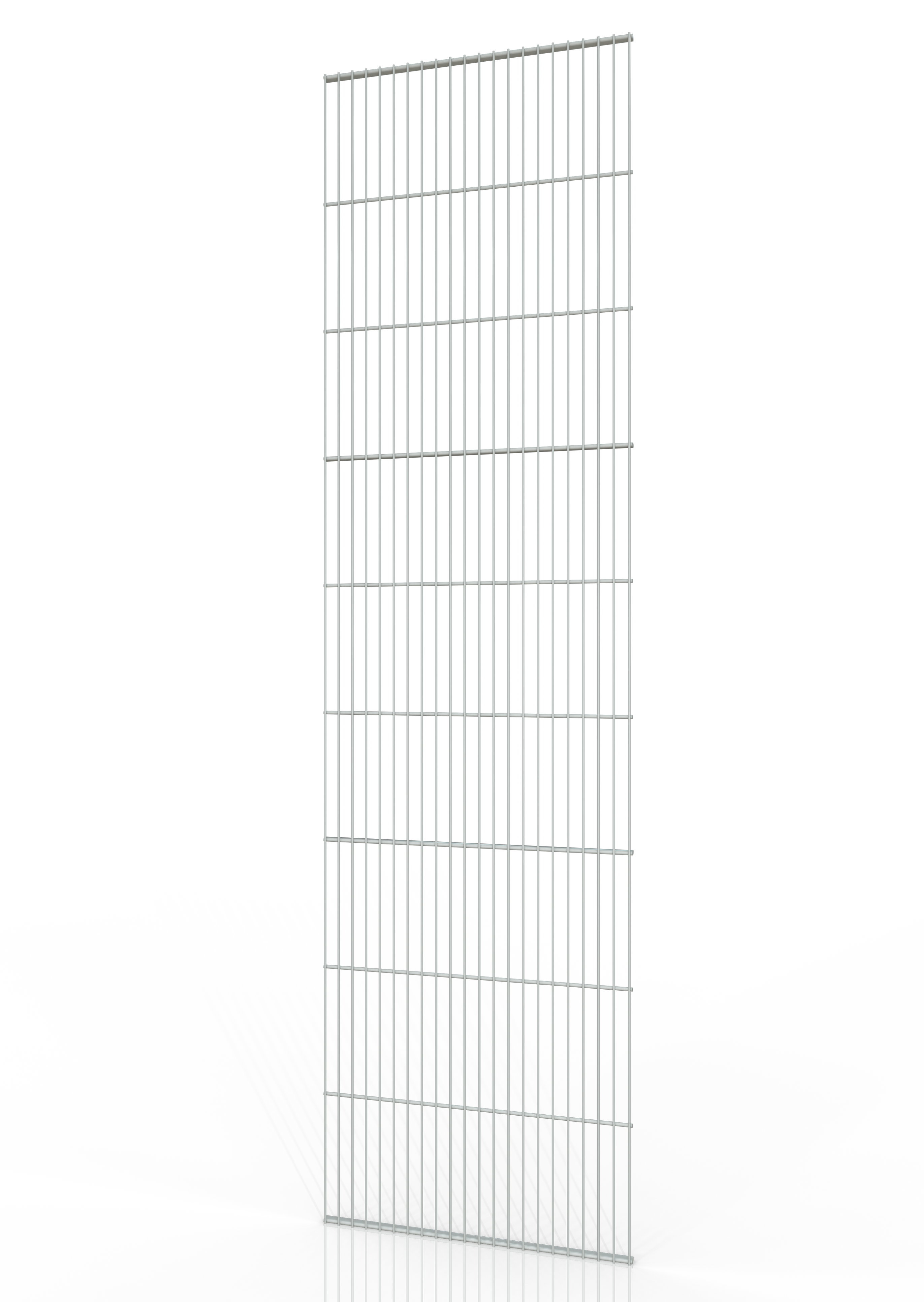 Gittertrennwand für Lagereinhausung ECONFENCE® BASIC LINE 500x1800mm RAL-7035