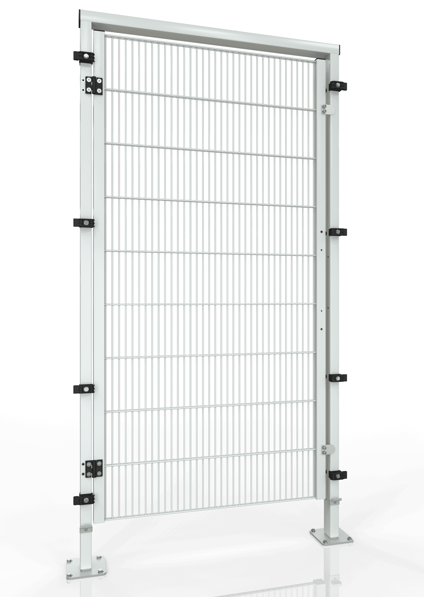 1 FLG. DREHTÜR DIN LINKS ECONFENCE® HIGH LINE GH01 1400x2400 RAL 7035