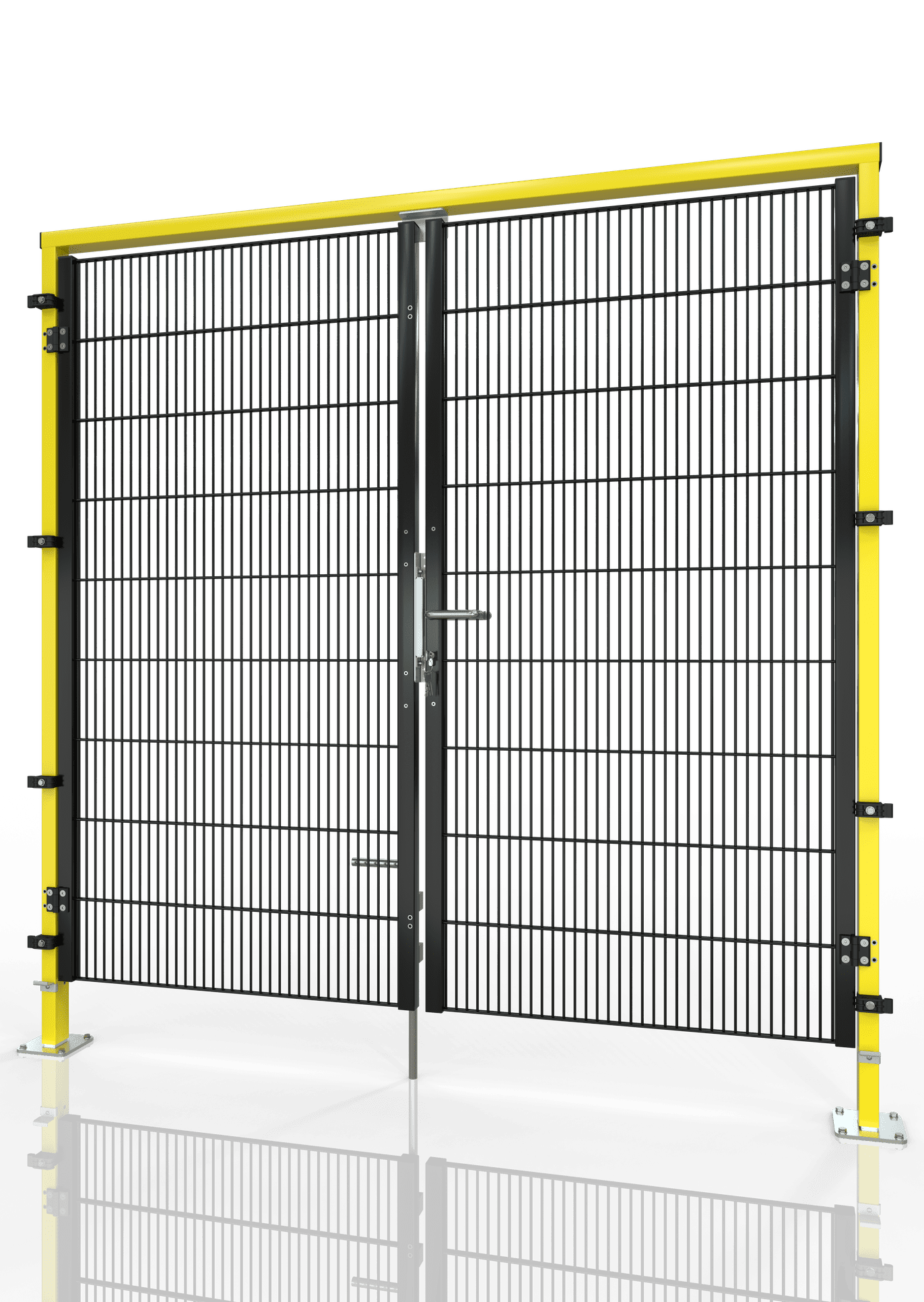 2 flg. DT FVZ GH01 2500x2000mm, lichte W. 2500mm, VA Bodenfreiheit