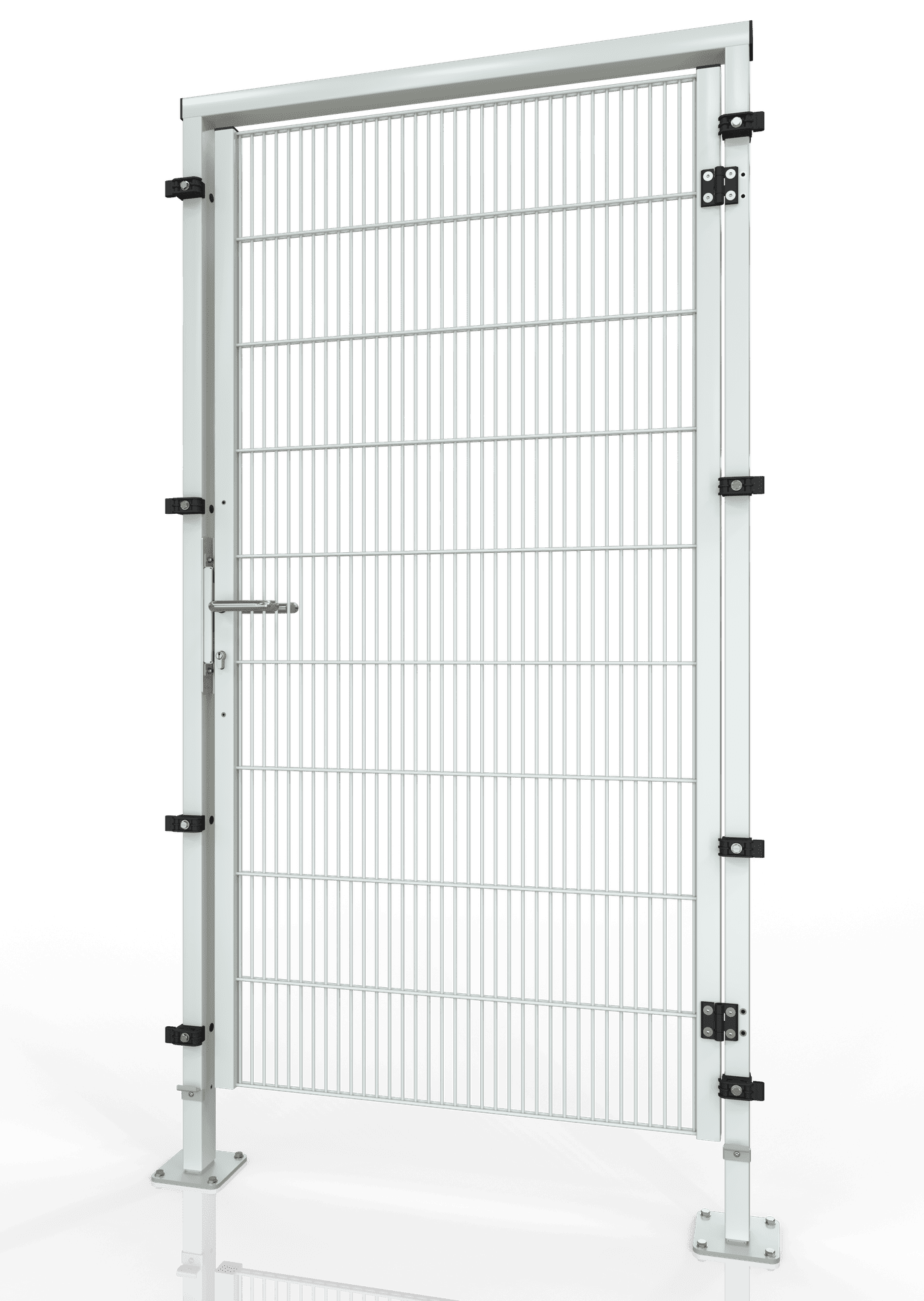 Drehtür für Maschinenschutzgitter ECONFENCE® BASIC LINE BT01 1000x2000 RAL-7035